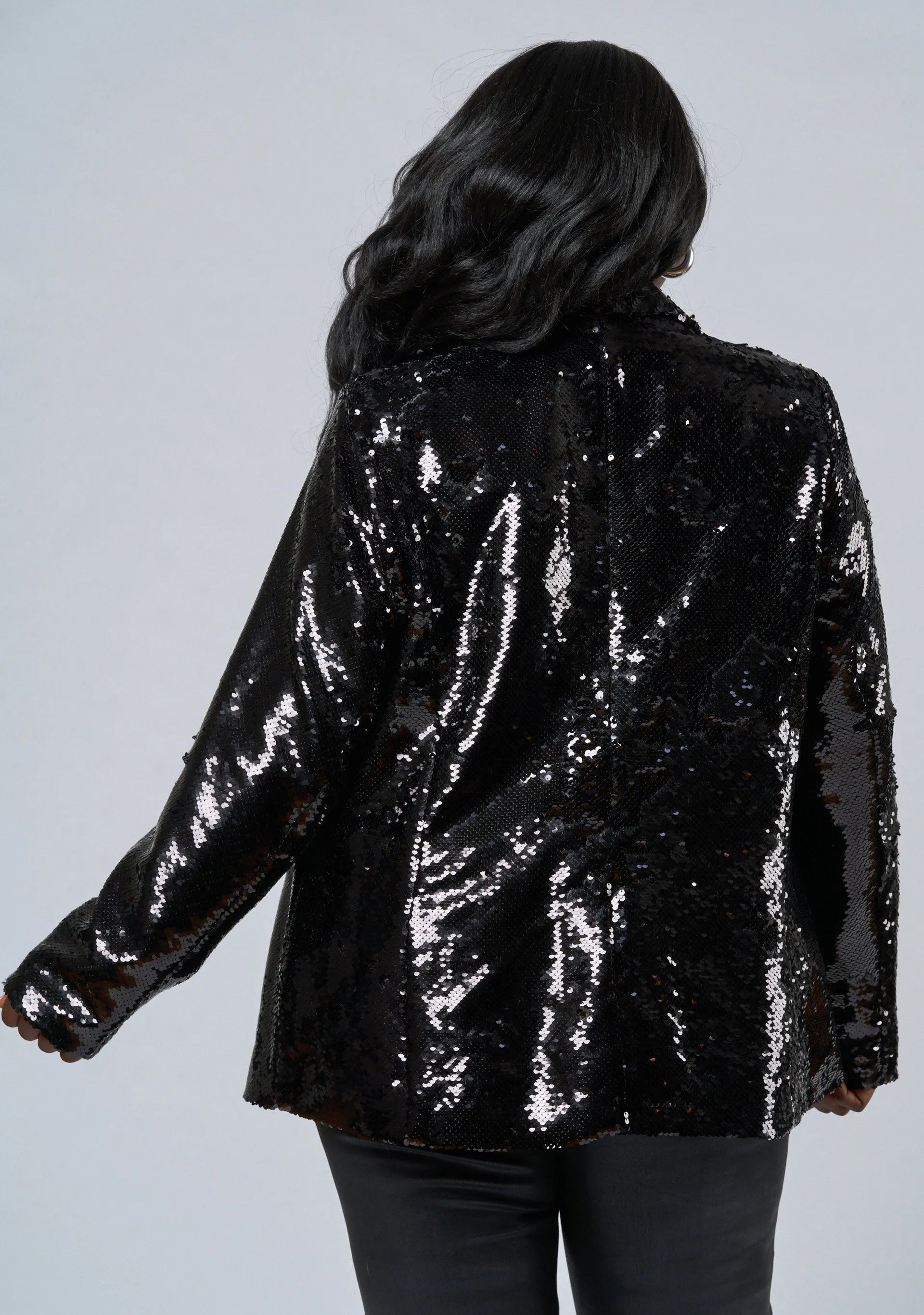 All That Glitters Sequin Blazer