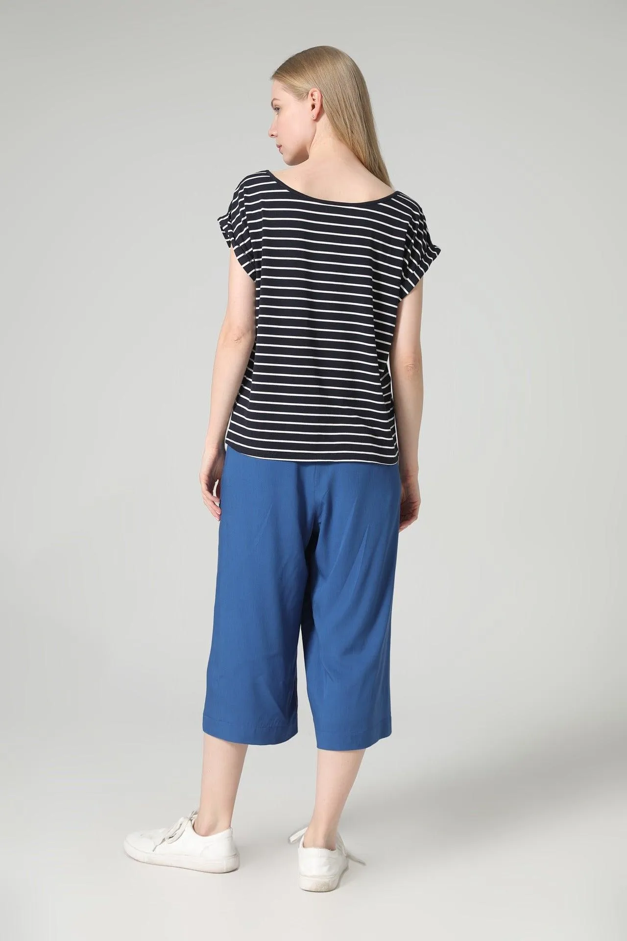 Bamboo Rolled Sleeve Tee