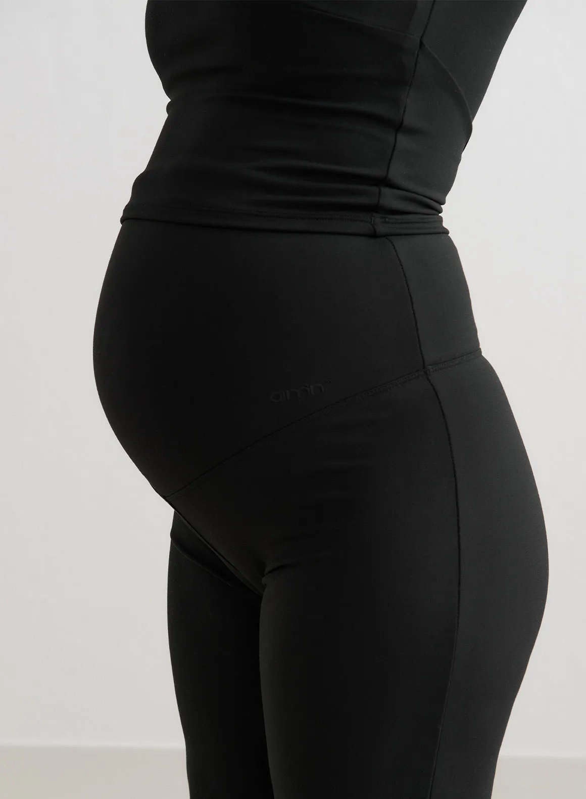 Black Sense Maternity Wide Pants