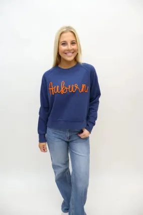 Chicka-D Auburn Script Sweatshirt