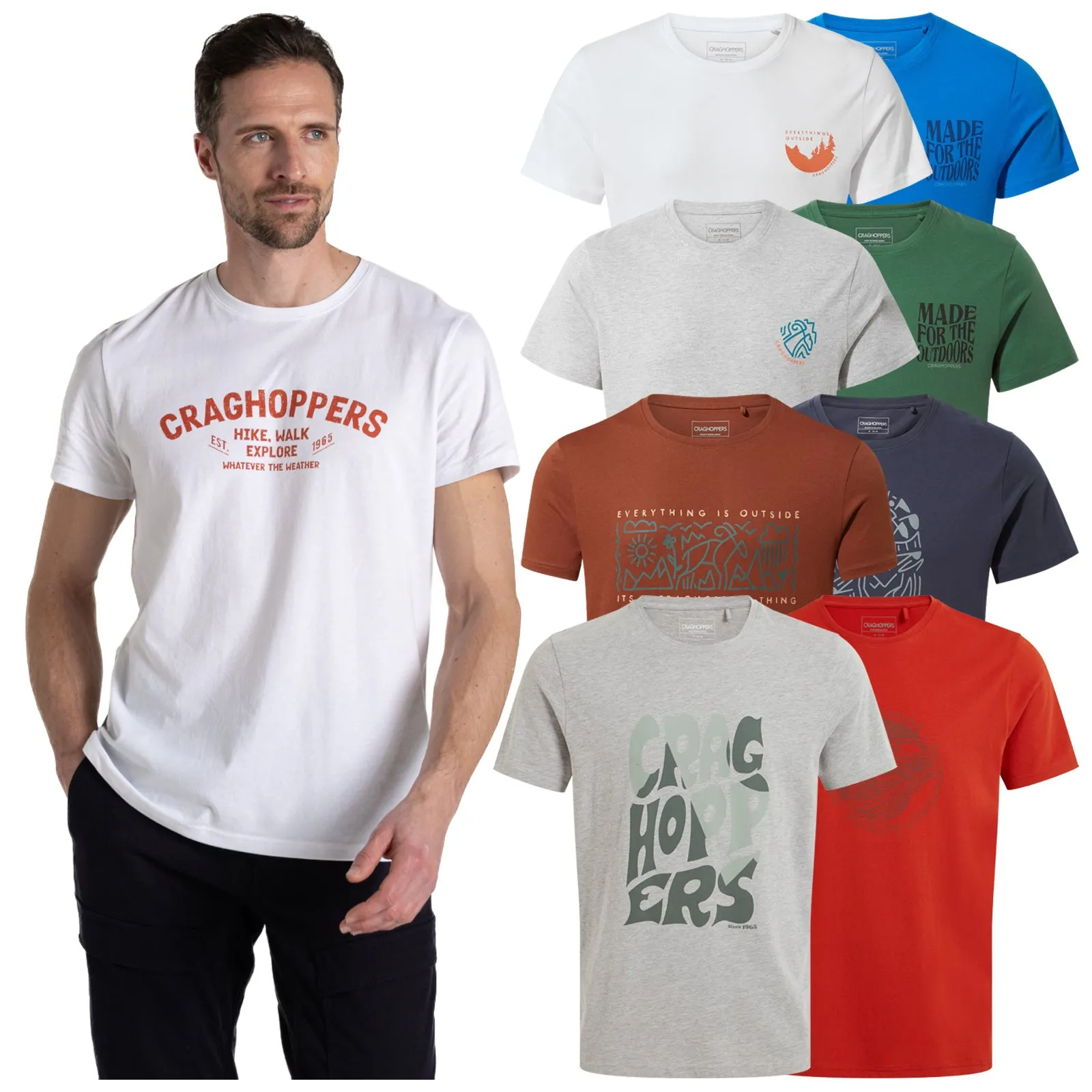 Craghoppers Mens Lucent T-Shirt