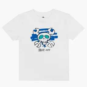 Crossbones Kids T-Shirt - White