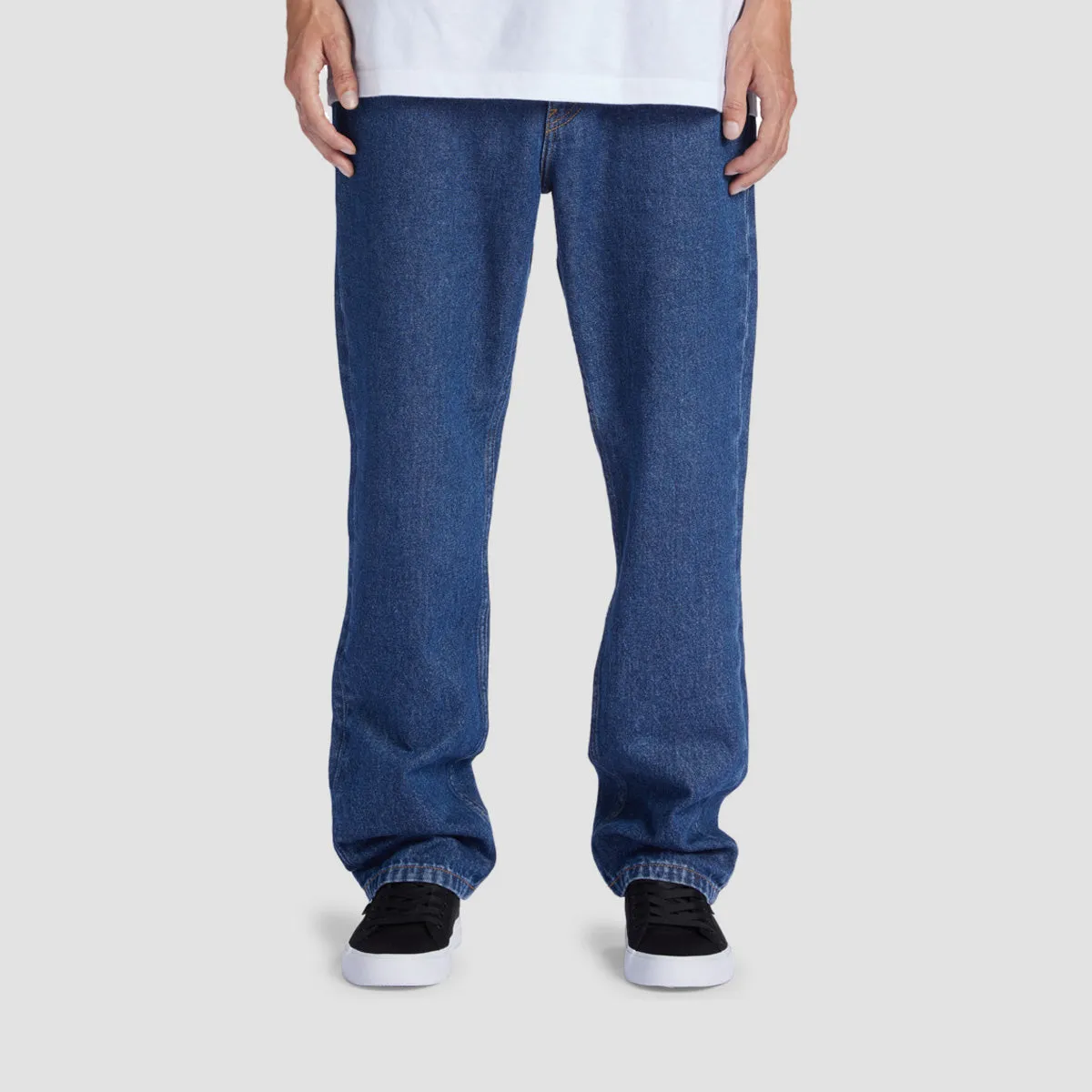 DC Worker Straight Fits Jeans Indigo Dark