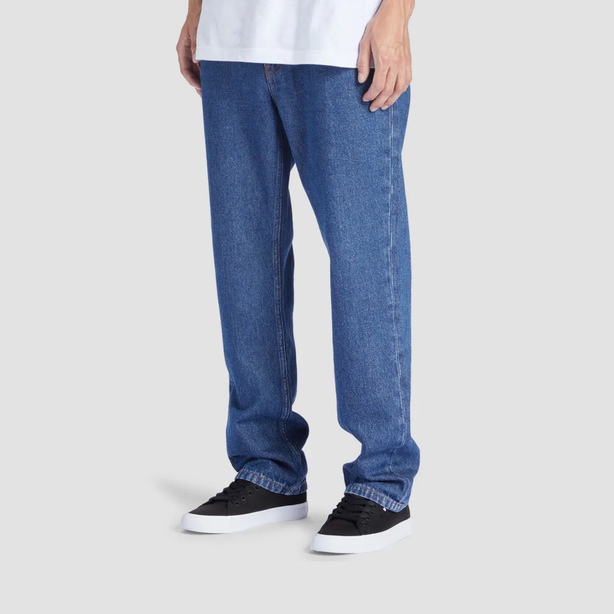 DC Worker Straight Fits Jeans Indigo Dark