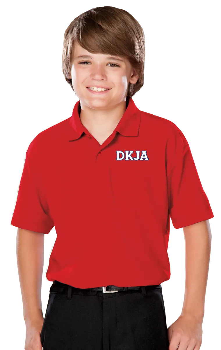 DKJA Unisex Drifit Polo MIDDLE