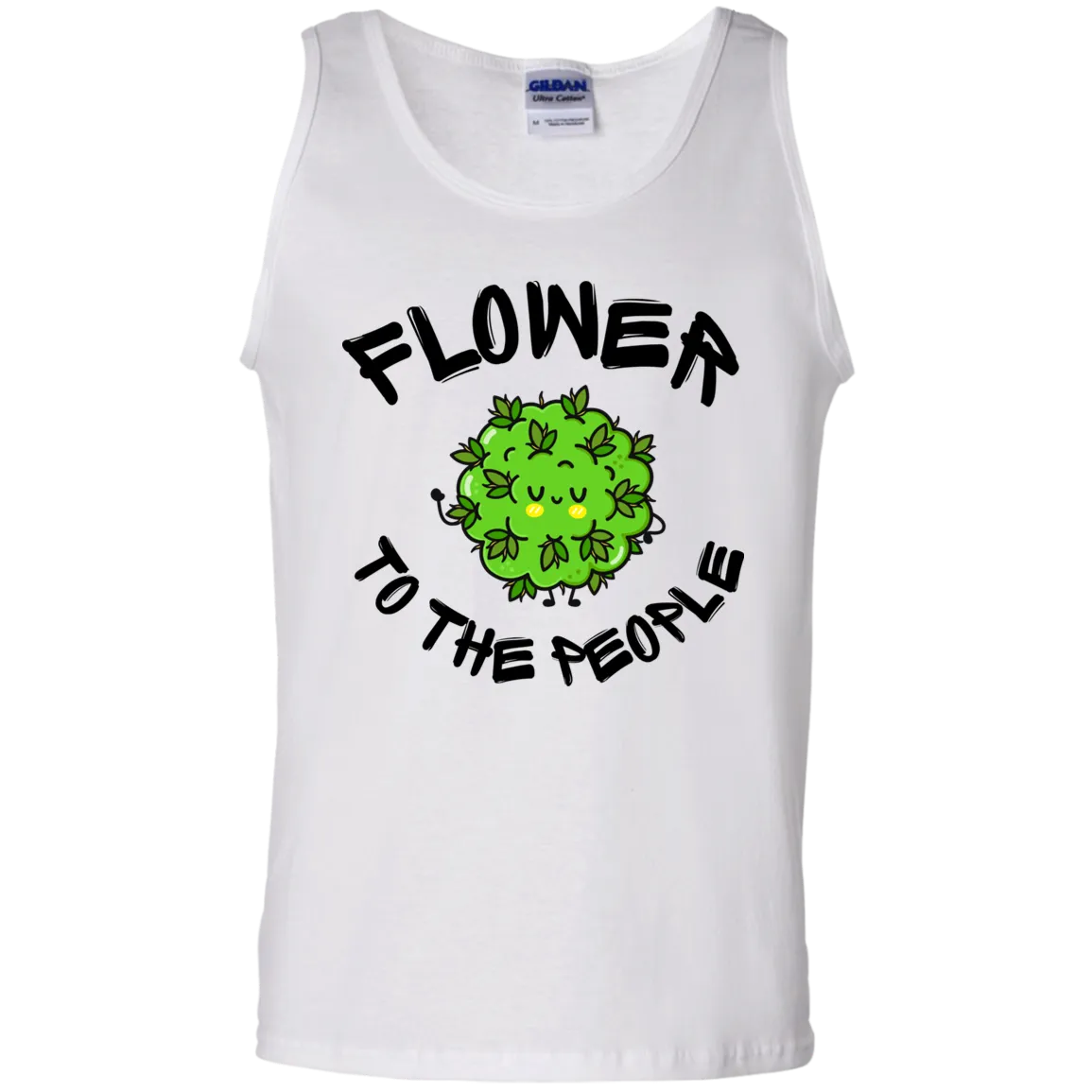 Flower To The People /White Tank Top