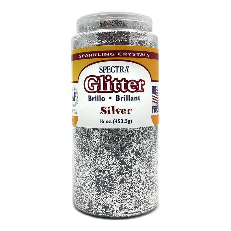 GLITTER 1 LB SILVER