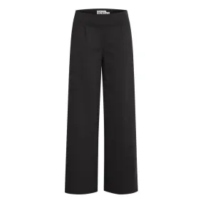 ICHI Black Recycled Polyethylene Jeans & Pant