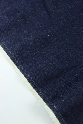 Indigo Hemp Cotton Blend 12oz Denim