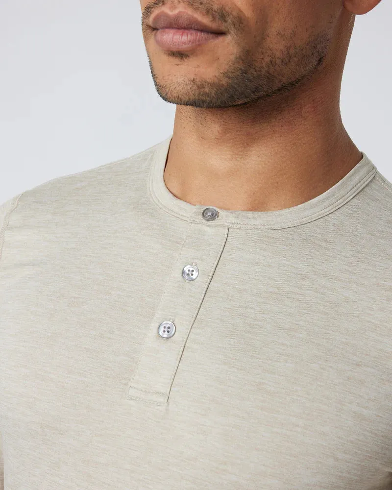 Men's Ease Performance Henley Long Sleeve