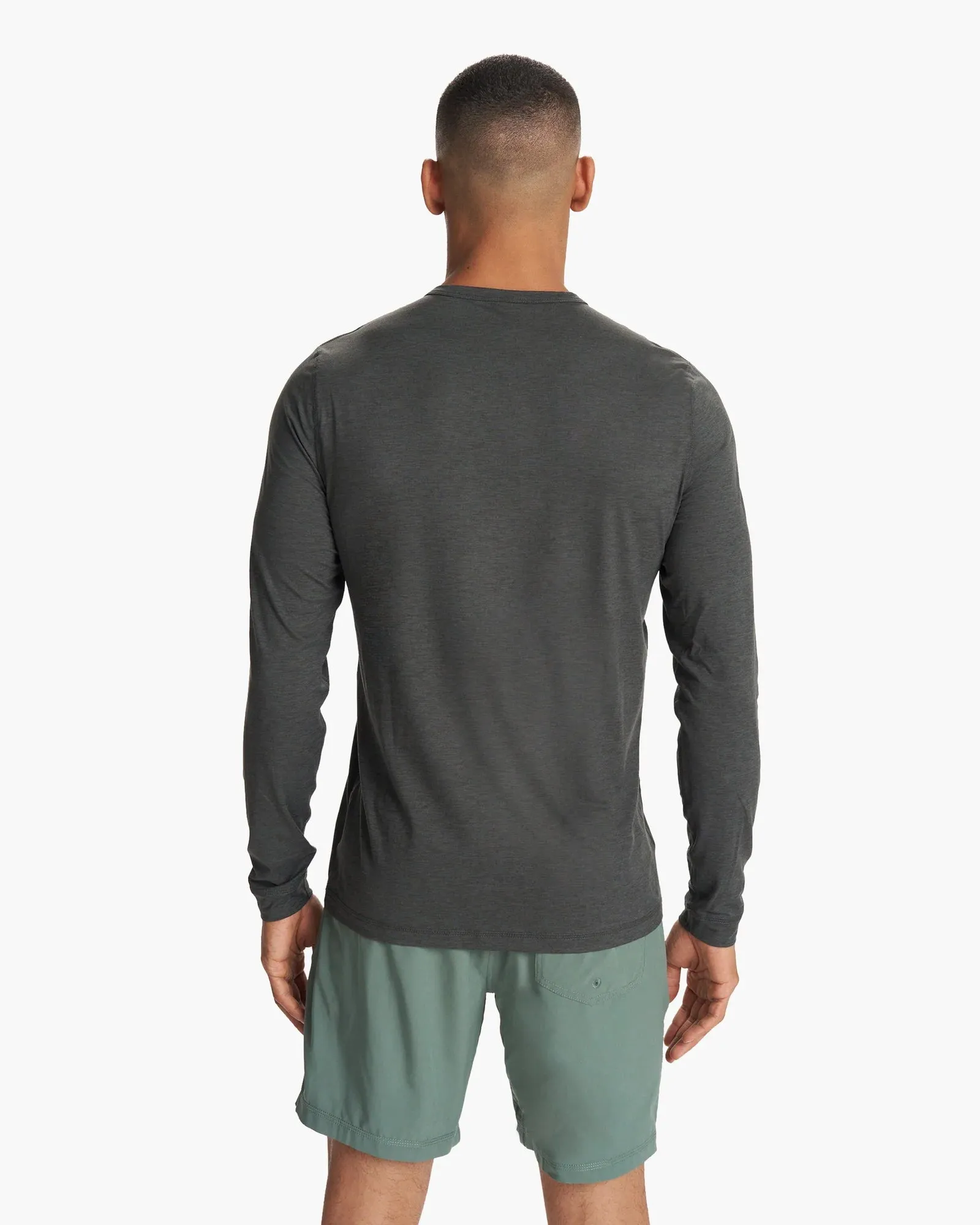 Men's Ease Performance Henley Long Sleeve