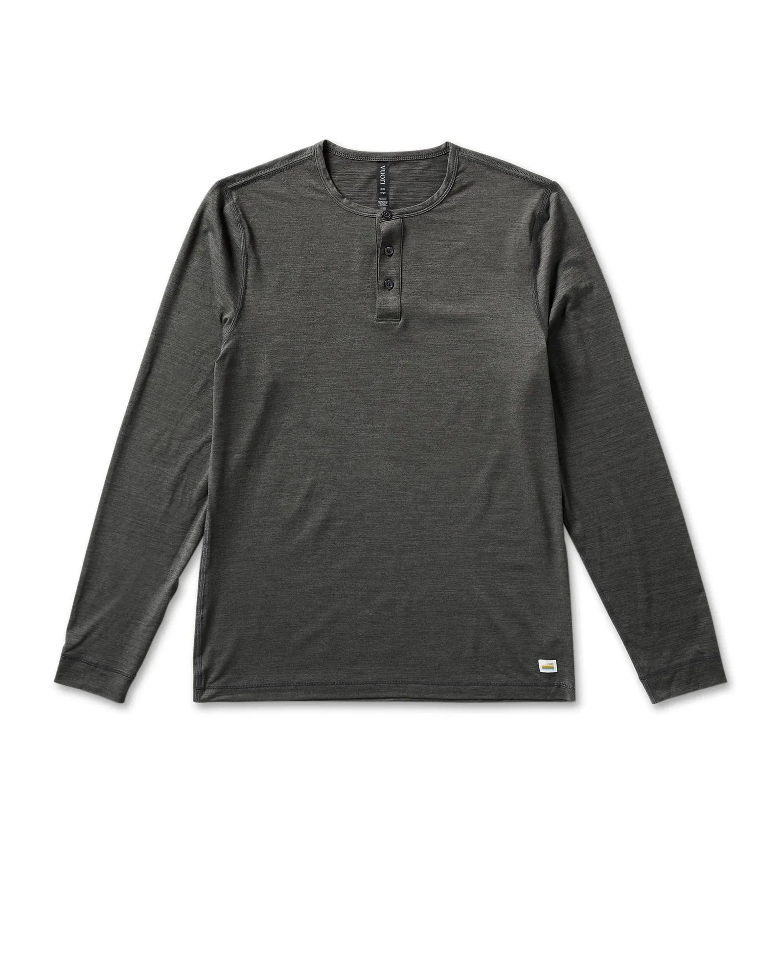 Men's Ease Performance Henley Long Sleeve