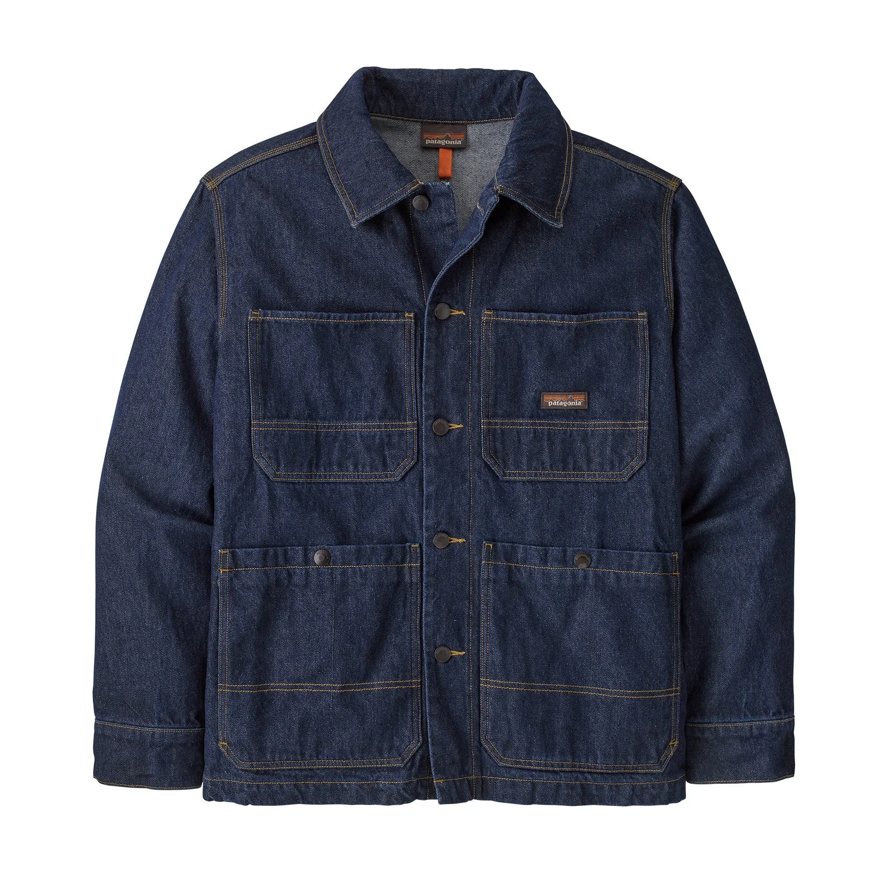 Men's Hemp Denim Chore Coat