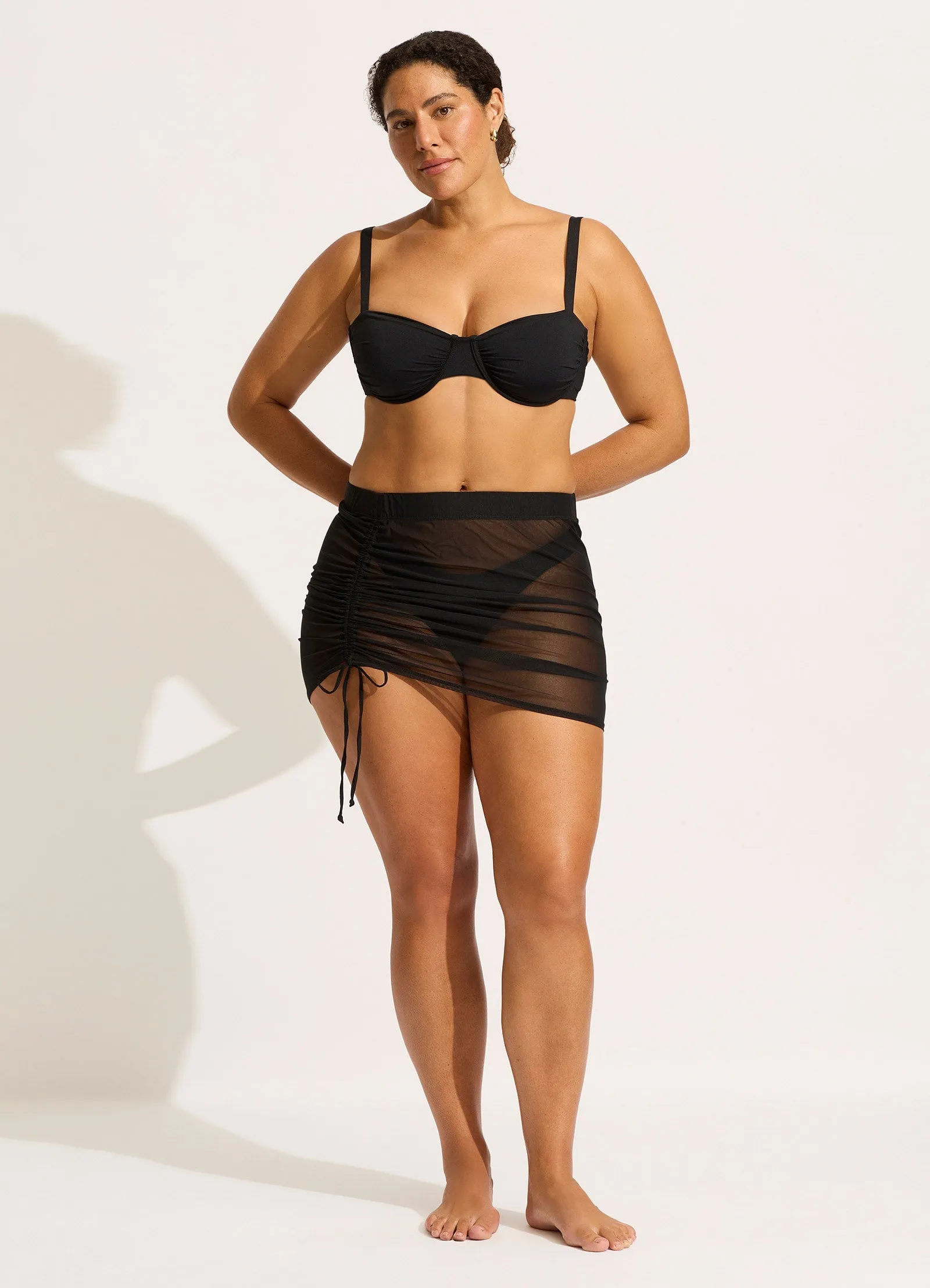 Mesh Skirt - Black