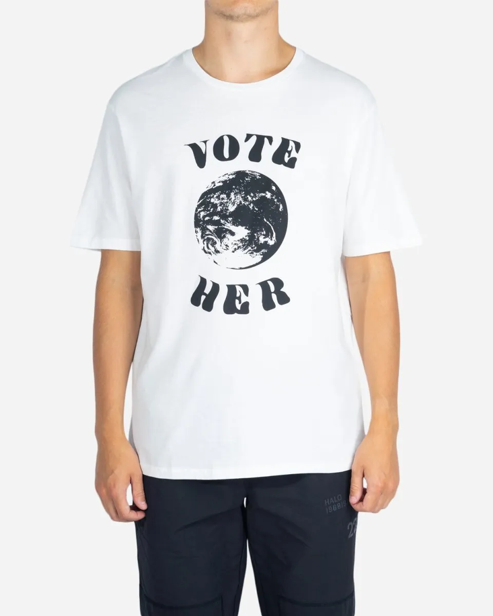 M's Vote Her Organic T-Shirt - White