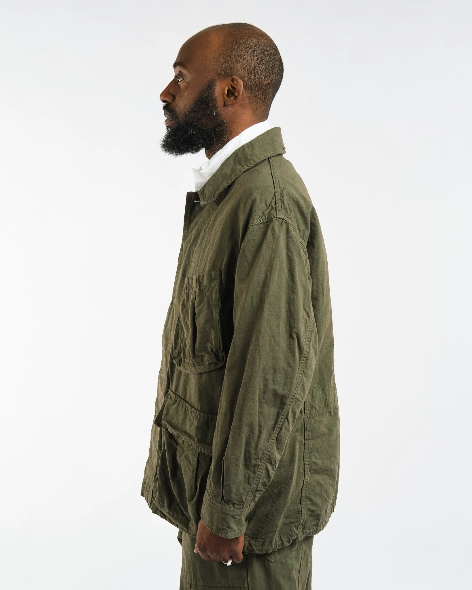 Olive Military Jacket