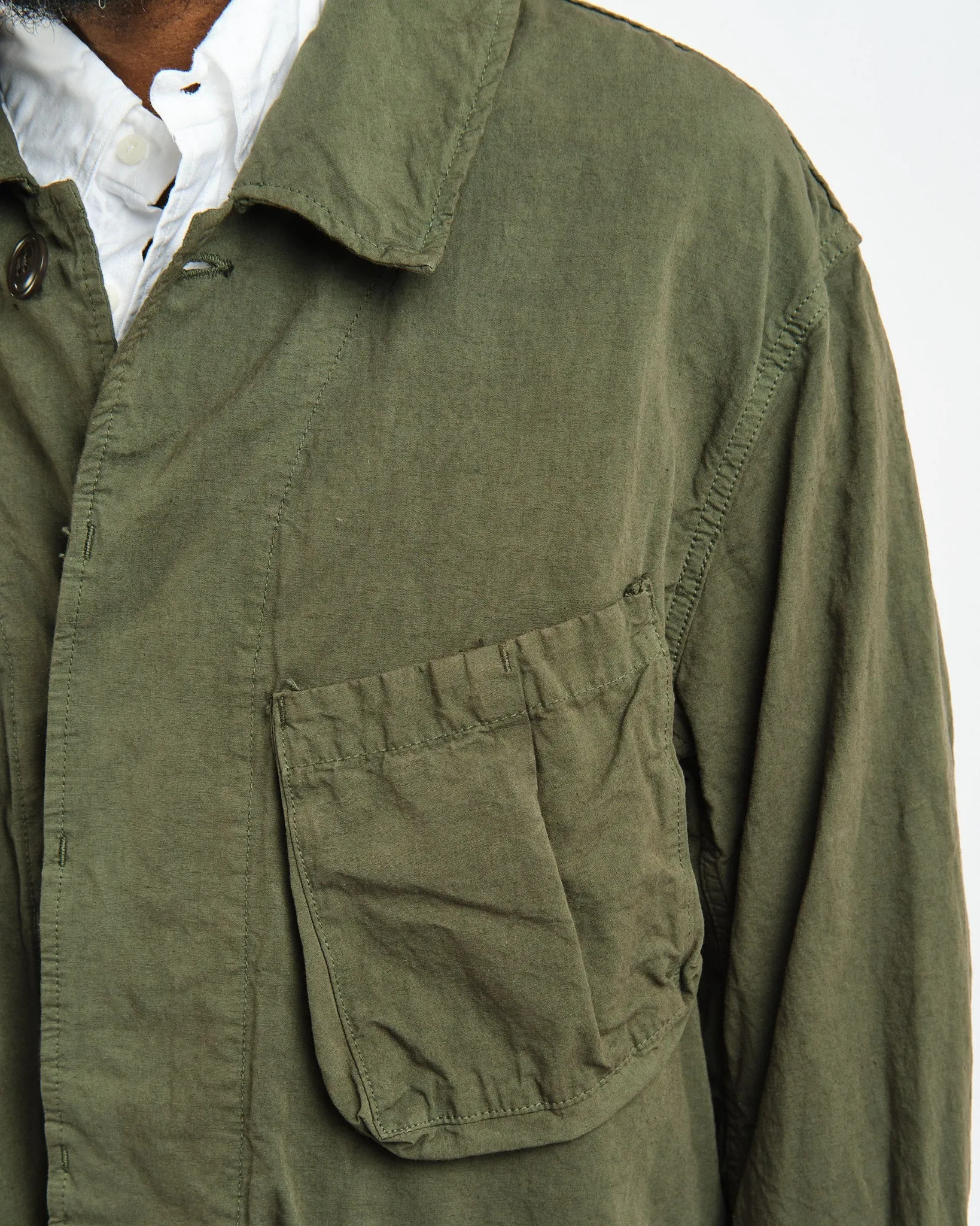 Olive Military Jacket