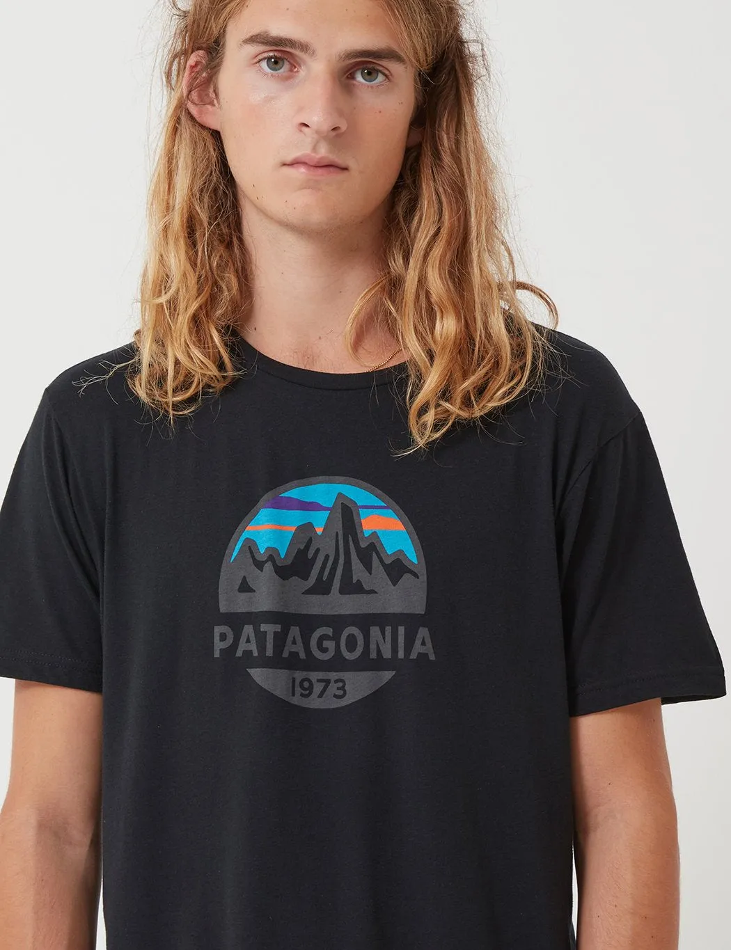 Patagonia Fitz Roy Scope Organic T-­Shirt - Black