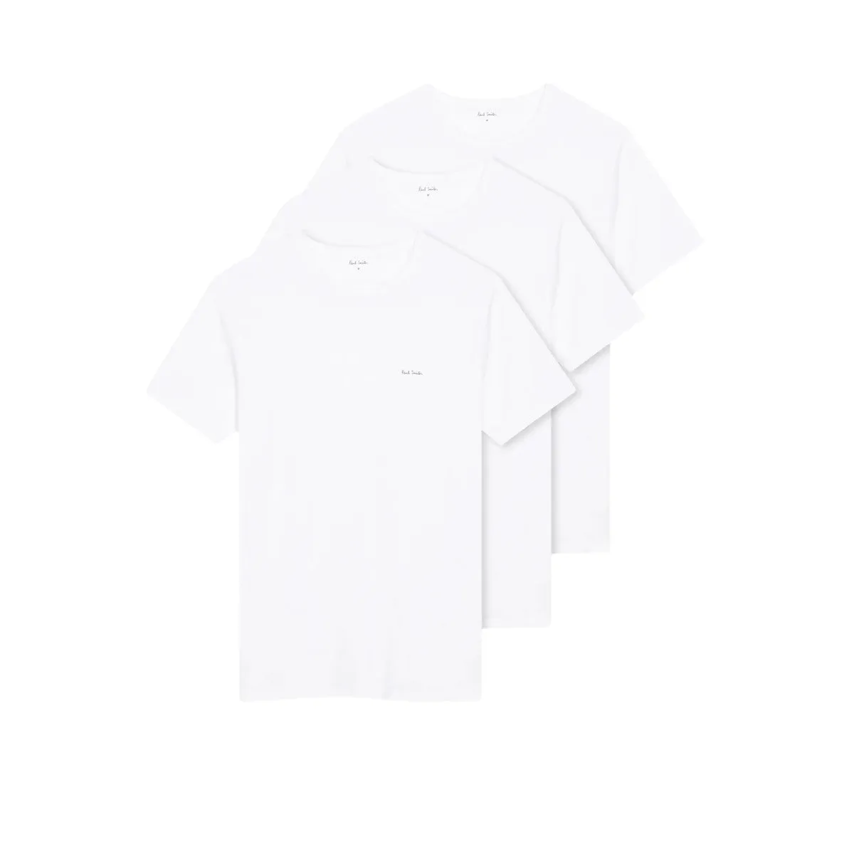 PS Paul Smith 3 Pack T-Shirts 01 WHITE