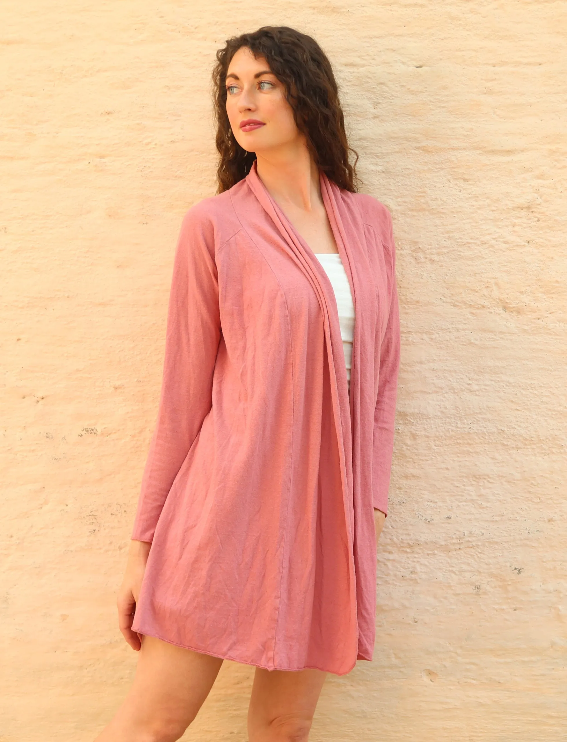 Raglan Sleeve Ojai Tunic Cardigan