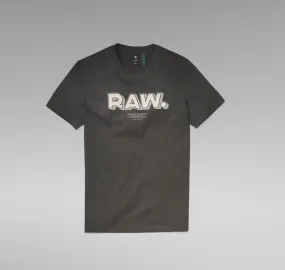 RAW. SLIM T-SHIRT (CLOAK)