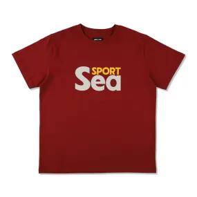 SEA SPORT LOGO TEE / BURGUNDY