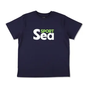 SEA SPORT LOGO TEE / NAVY