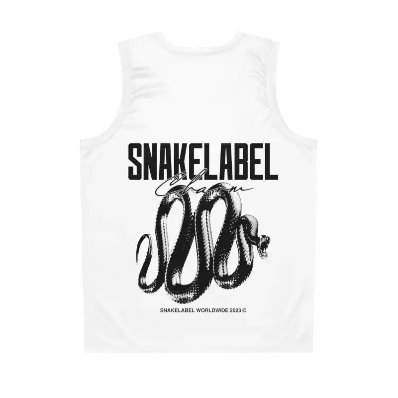 Snake Basketball Jersey with Moisture-Wicking Fabric & Odor-Resistant Design