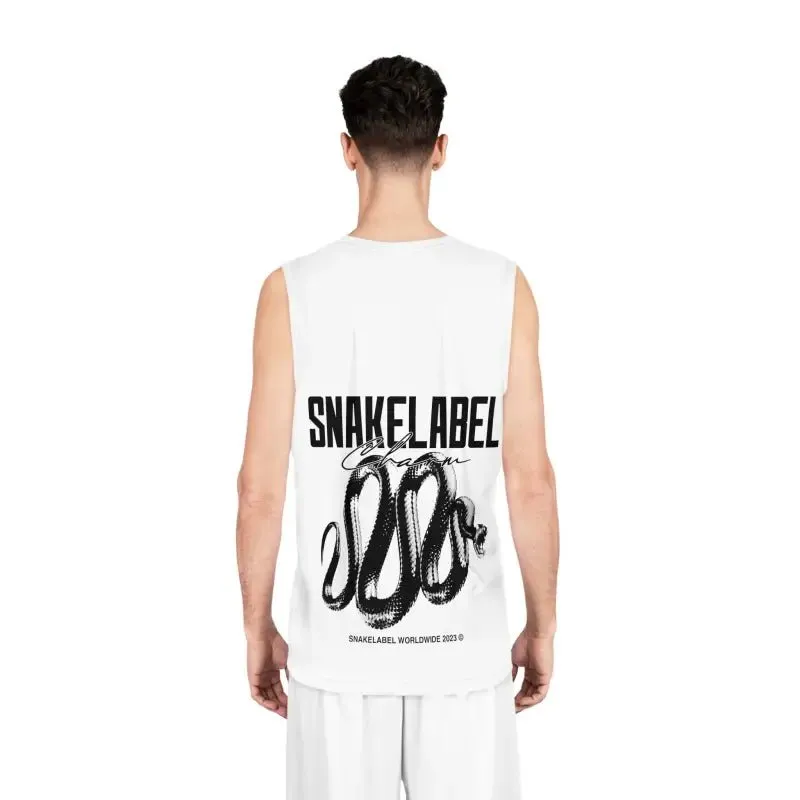 Snake Basketball Jersey with Moisture-Wicking Fabric & Odor-Resistant Design