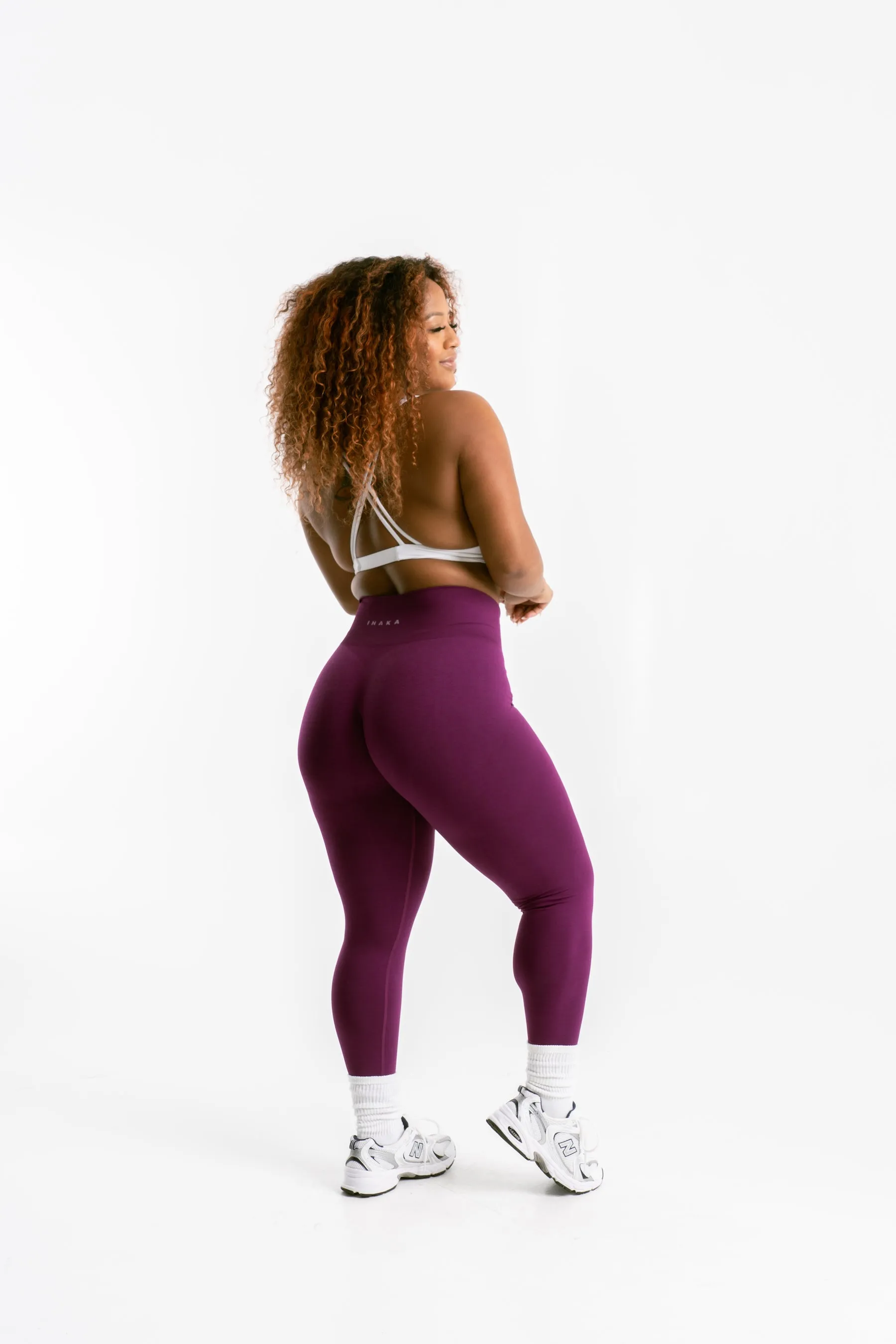 STELLA LEGGINGS - PLUM