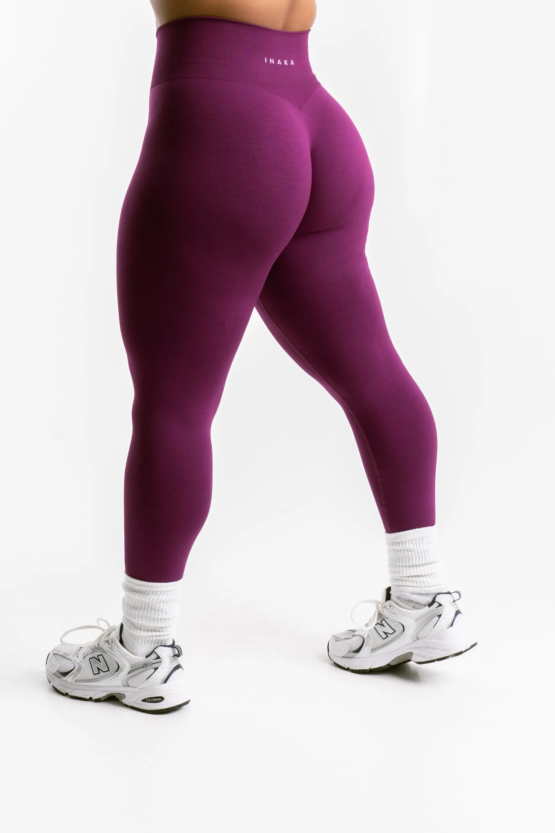 STELLA LEGGINGS - PLUM