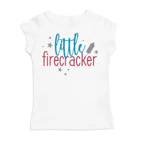 Sweet Wink White T-Shirt - Little Firecracker