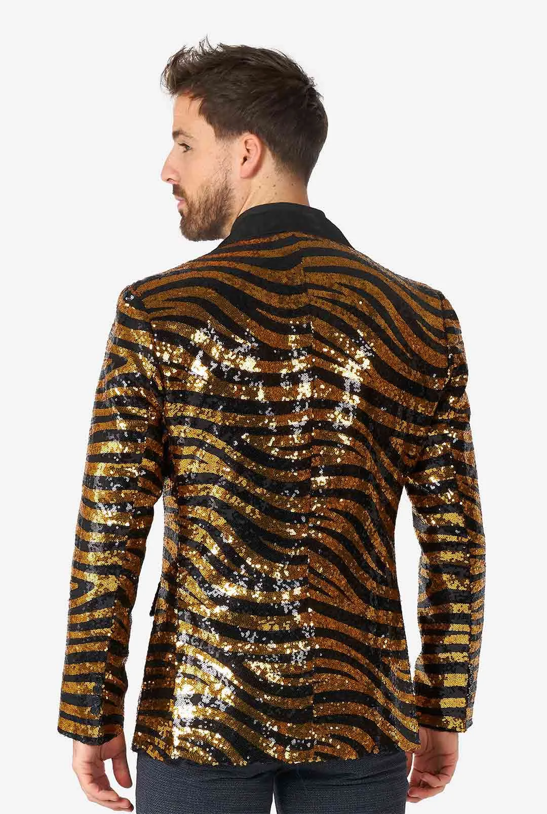 Tiger Royale | Sequin Blazer