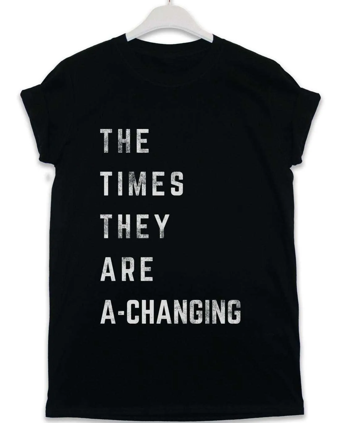 Times are a-Changing Lyric Quote T-Shirt