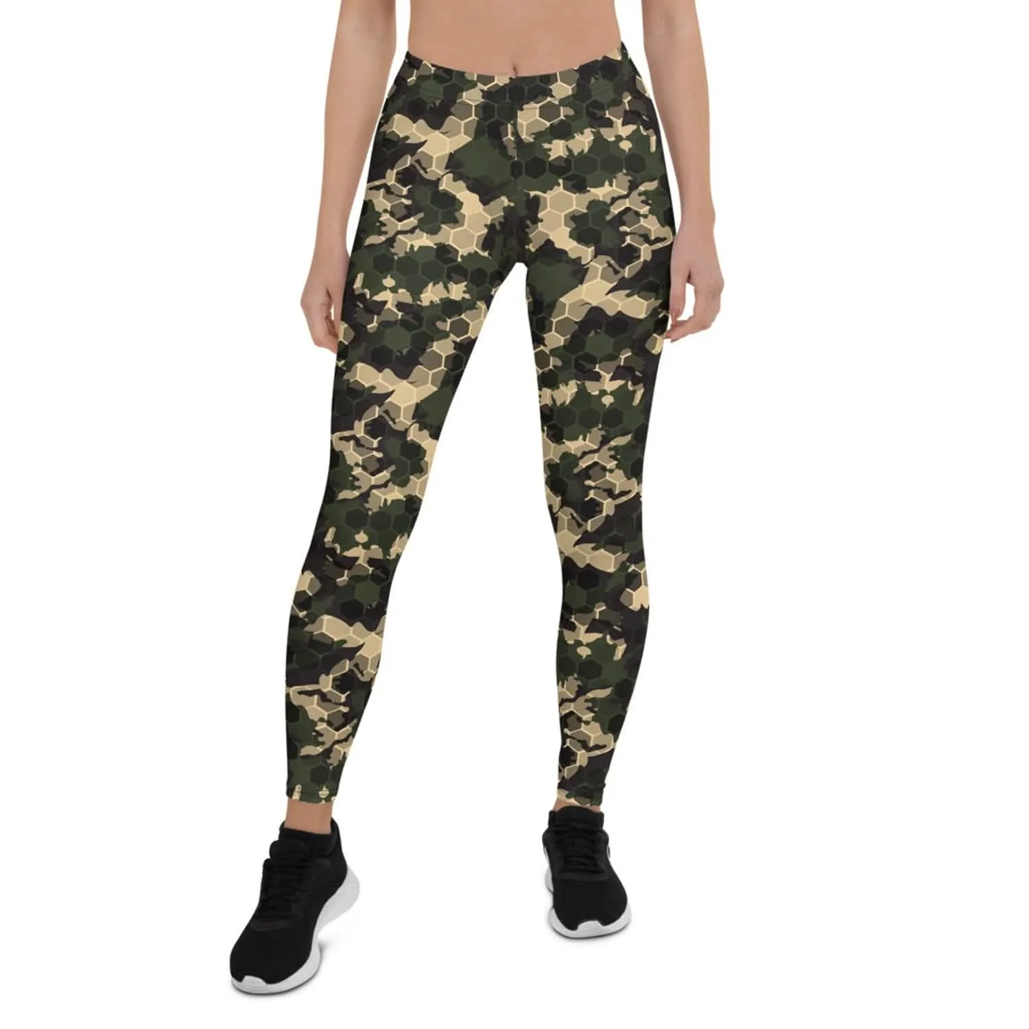 Women's Honeycomb Camo Performance Leggings