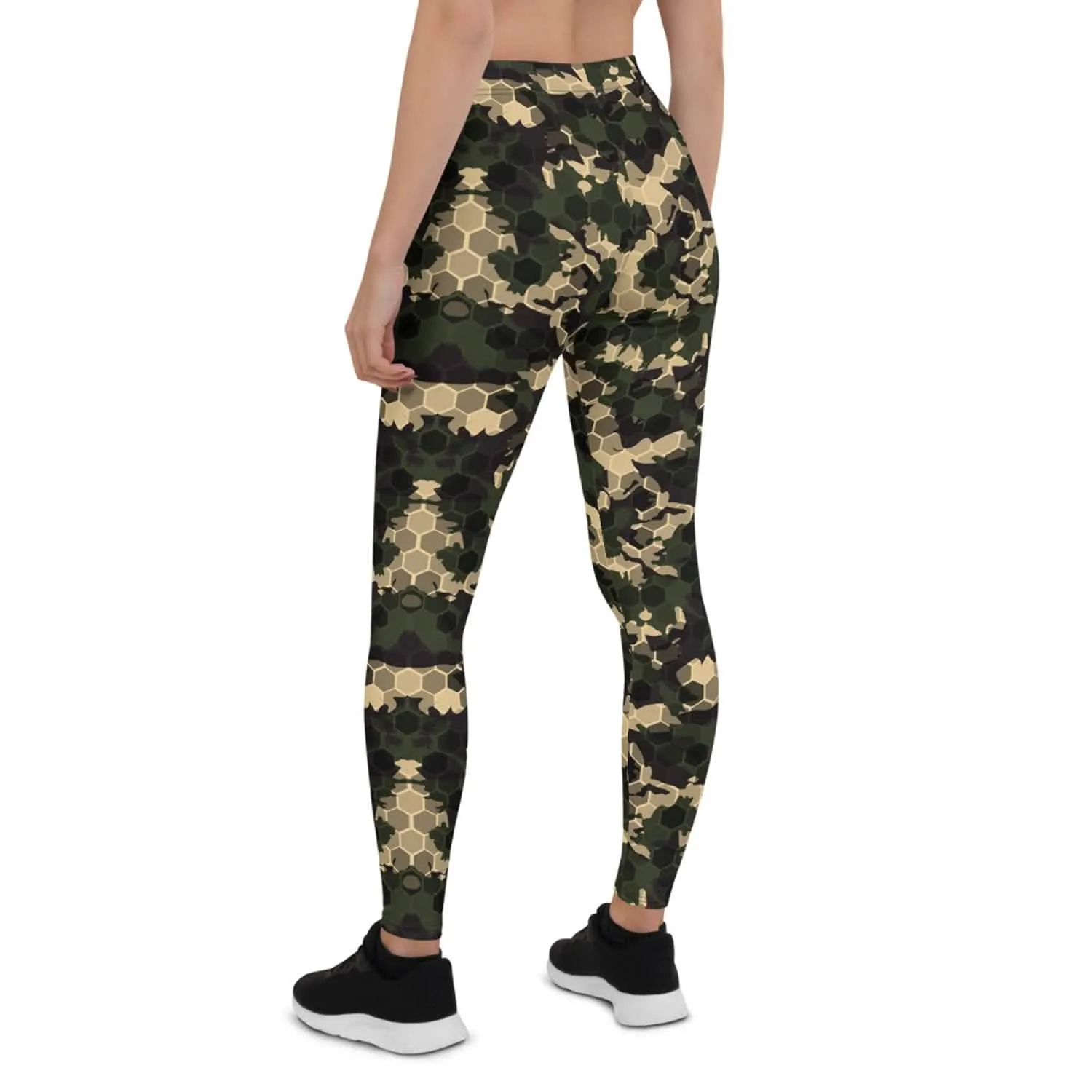 Women's Honeycomb Camo Performance Leggings