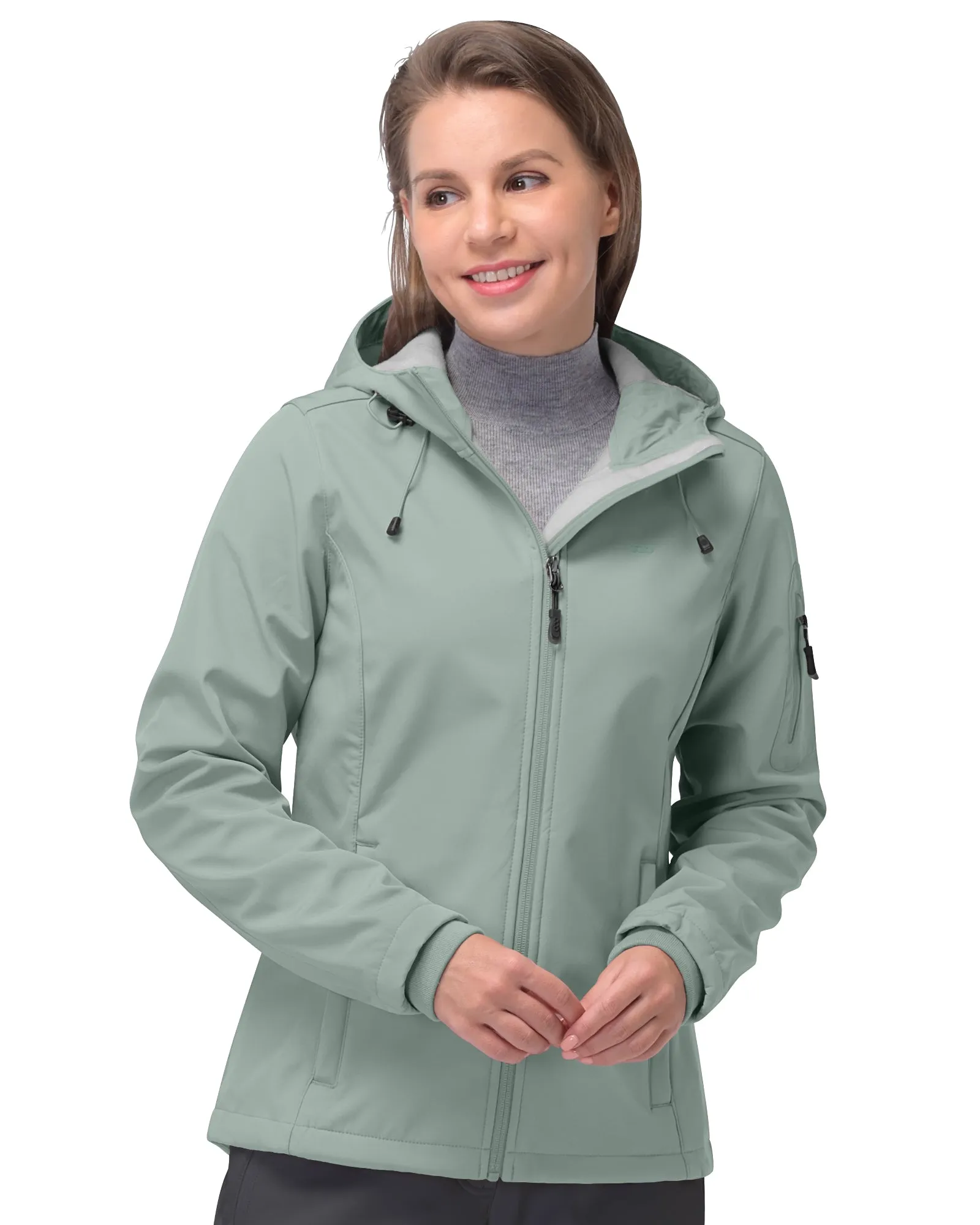 Women's Softshell Fleece Lined Jacket